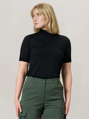 Aleksandra merino short sleeve black