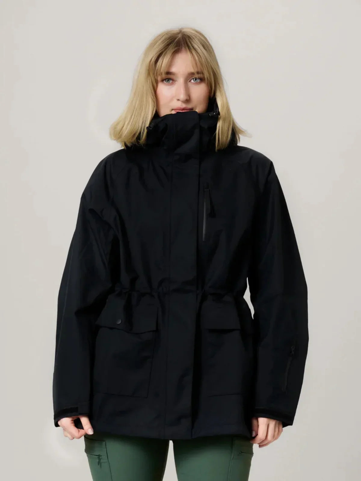 Emma 3l shell jacket black