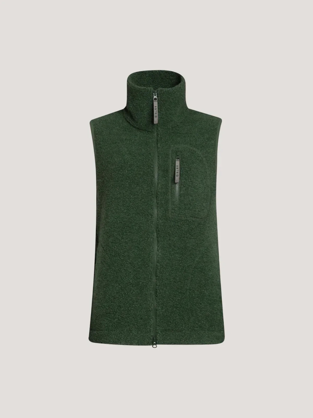 Fleece vest green