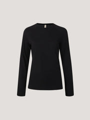 Ingrid merino long sleeve black